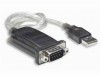Cable convertidor USB-A a SERIAL macho (DB9)